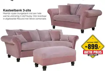 Woonsquare Kasteelbank 3-zits aanbieding