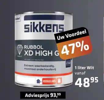 De voordeelmarkt Rubbol Xd High aanbieding