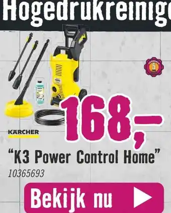 Hornbach "K3 Power Control Home' 17 aanbieding