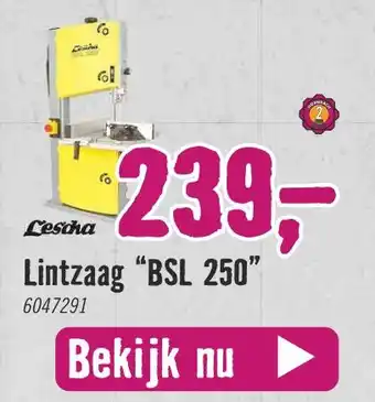 Hornbach Lintzaag “BSL 250" aanbieding