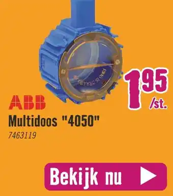 Hornbach Multidoos "4050" aanbieding