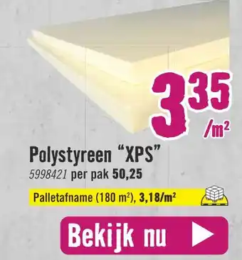 Hornbach Polystyreen “XPS" aanbieding