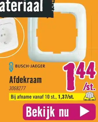 Hornbach Afdekraam GI aanbieding