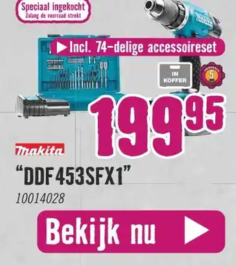 Hornbach "DDF453SFX1" aanbieding