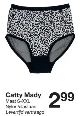 Zeeman Catty mady maat s-xxl aanbieding