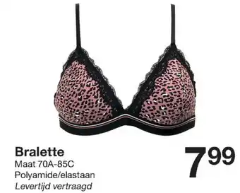 Zeeman Bralette maat 70a-85c aanbieding