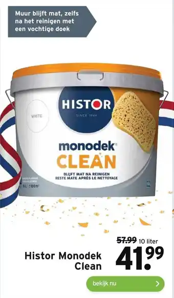 GAMMA Histor monodek clean 10 liter aanbieding