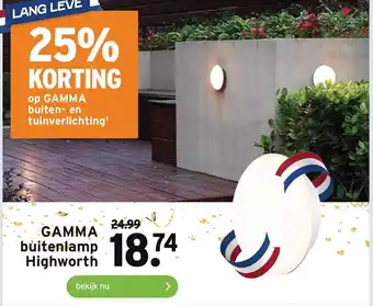 GAMMA Buitenlamp highworth aanbieding