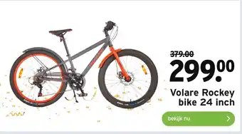 GAMMA Volare rockey bike 24 inch aanbieding