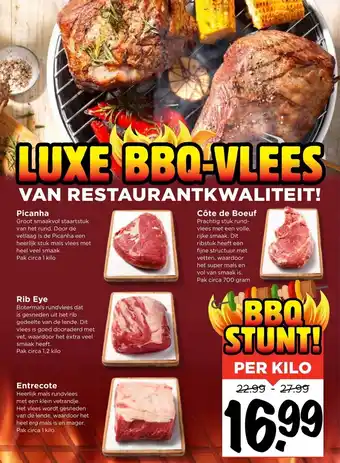 Vomar Voordeelmarkt Luxe bbq-vlees aanbieding