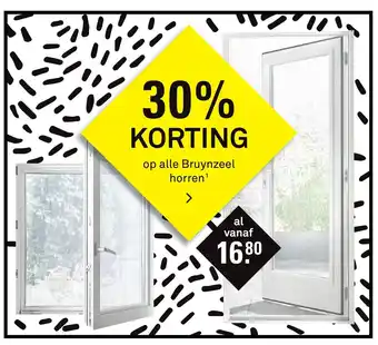 Karwei Op alle bruynzeel horren aanbieding