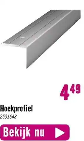 Hornbach Hoekprofiel aanbieding