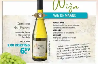 Mitra Domaine de l'Epinay aanbieding