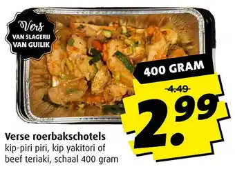 Boni Verse roerbakschotels aanbieding