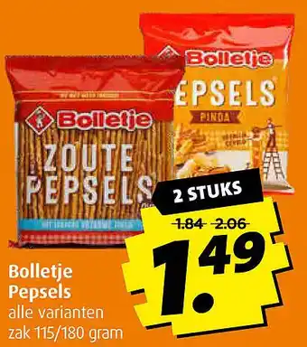 Boni Bolletje Pepsels aanbieding