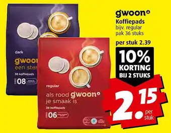 Boni Koffiepads aanbieding