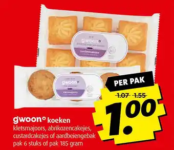 Boni Gwoon koeken aanbieding