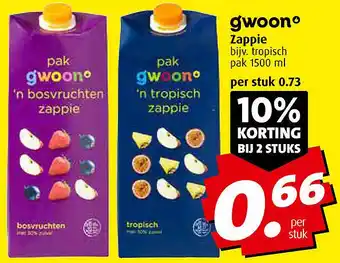 Boni Zappie aanbieding