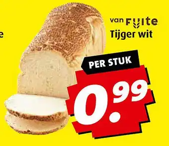 Boni Tijger wit aanbieding