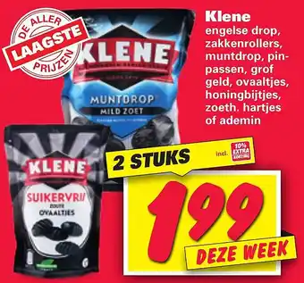 Nettorama Klene aanbieding