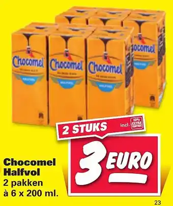 Nettorama Chocomel Halfvol aanbieding