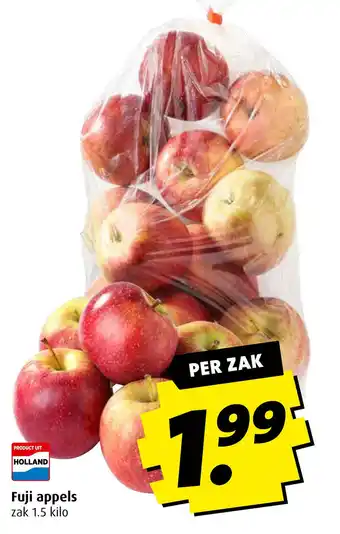 Boni Fuji appels zak 1,5 kilo aanbieding