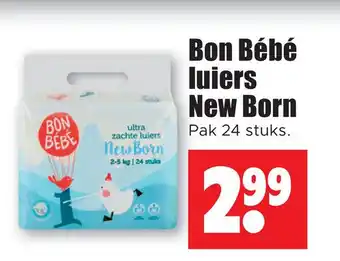 Dirk Bon bébé luiers new born aanbieding