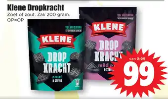 Dirk Klene dropkracht aanbieding