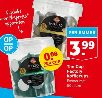 Hoogvliet The cup factory koffiecups aanbieding