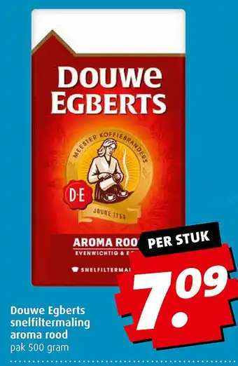 Boni Douwe egberts snelfiltermaling aroma rood aanbieding