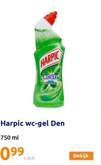 Action Harpic wc-gel den aanbieding