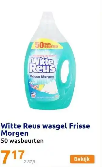 Action Witte reus wasgel frisse morgen aanbieding