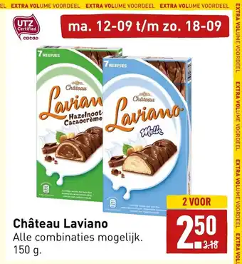 ALDI Chateau Laviano 150 g aanbieding