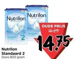 Vomar Voordeelmarkt Nutrilon standaard 2 aanbieding