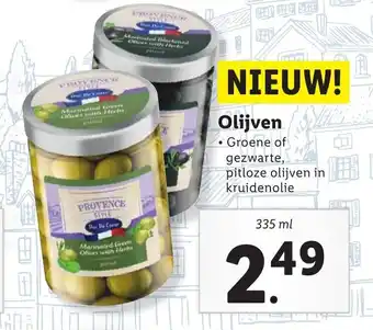 Lidl Olijven 335ml aanbieding