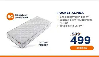 TotaalBED Pocket Alpina aanbieding