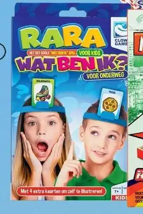 Etos Rara Wat Ben Ik? Reisspel aanbieding