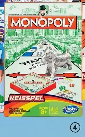 Etos Monopoly Reisspel aanbieding