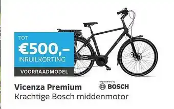 Stella fietsen Vicenza Premium Krachtige Bosch Middenmotor Tot €500,- Inruilkorting aanbieding