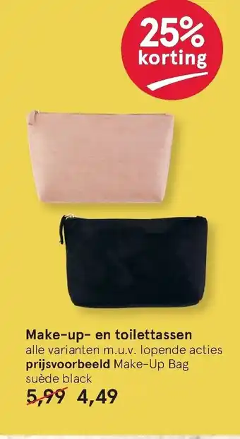 Etos Make-up- en toilettassen aanbieding