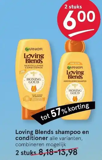 Etos Loving Blends shampoo of conditioner 2st aanbieding