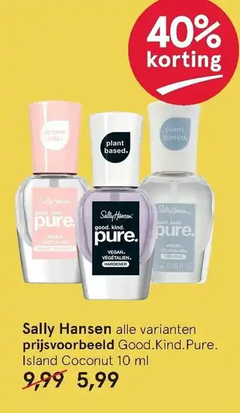 Etos Sally Hansen aanbieding