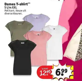 Kruidvat Dames T-Shirt aanbieding