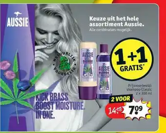 Kruidvat Keuze Uit Het Hele Assortiment Aussie 1+1 Gratis aanbieding