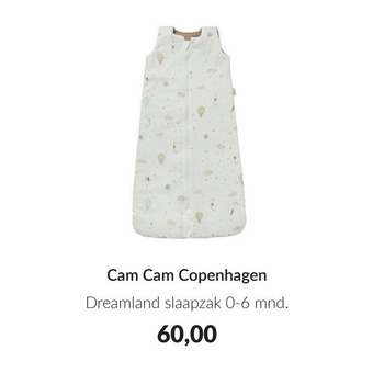 Babypark Cam cam copenhagen aanbieding