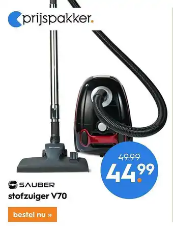 Blokker Sauber Stofzuiger V70 aanbieding