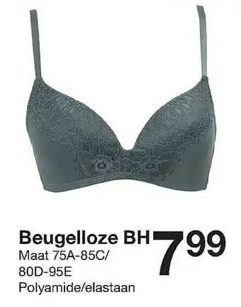 Zeeman Beugelloze BH aanbieding