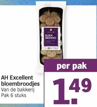 Albert Heijn AH Excellent bloembroodjes aanbieding