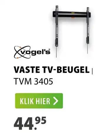 Expert Vogel's vaste TV beugel TVM 3405 aanbieding