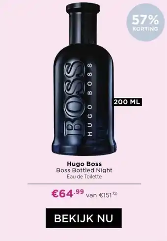 ICI Paris XL Hugo boss boss bottled night aanbieding